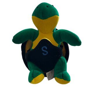 Vintage 1993 Manhattan Toy Company Superhero Turtle Plush Stuffed Animal Toy